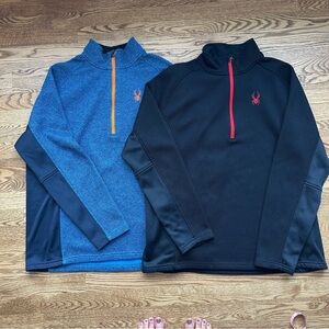 Spyder 1/4 Zip Men’s XXL Bundle